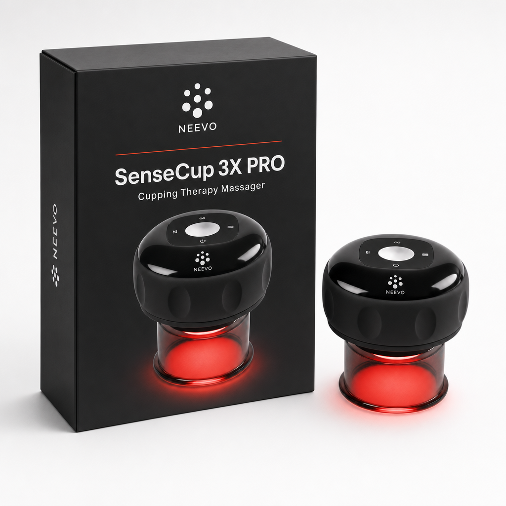 NEEVO SenseCup 3X PRO box and device