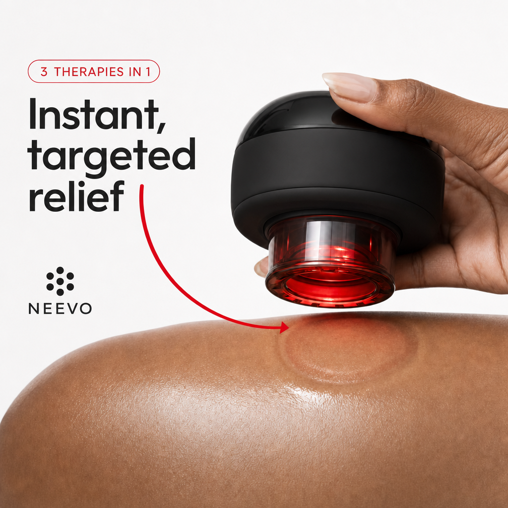 NEEVO instant targeted relief — 3 therapies in 1