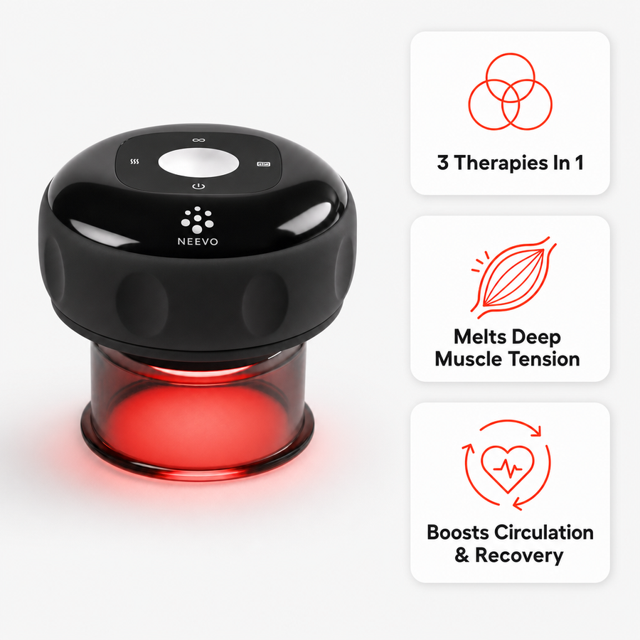 NEEVO SenseCup 3X PRO Cupping Therapy Massager