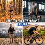 Made for people who won't ease off